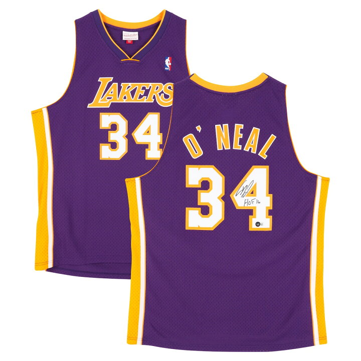 楽天市場】【公式グッズ】NBA レイカーズ シャキール・オニール 直筆 