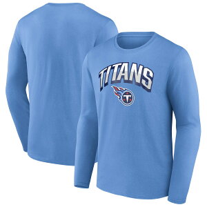 �y�����O�b�Y�zNFL �^�C�^���Y ���� T�V���c Fanatics/�t�@�i�e�B�N�X �����Y ���C�g�u���[ (EX 25 NFL Men's Cotton LS Tee - Hat/Tee Component)
