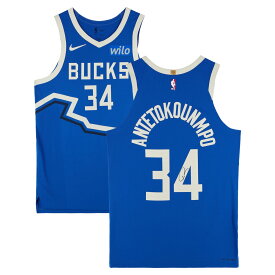 【公式シリアル番号付】NBA バックス ジャニス・アンテトクンポ 直筆サイン入り ユニフォーム Fanatics Authentic/ファナティクスオーセンティック (AUT BK JERSEY 45721)