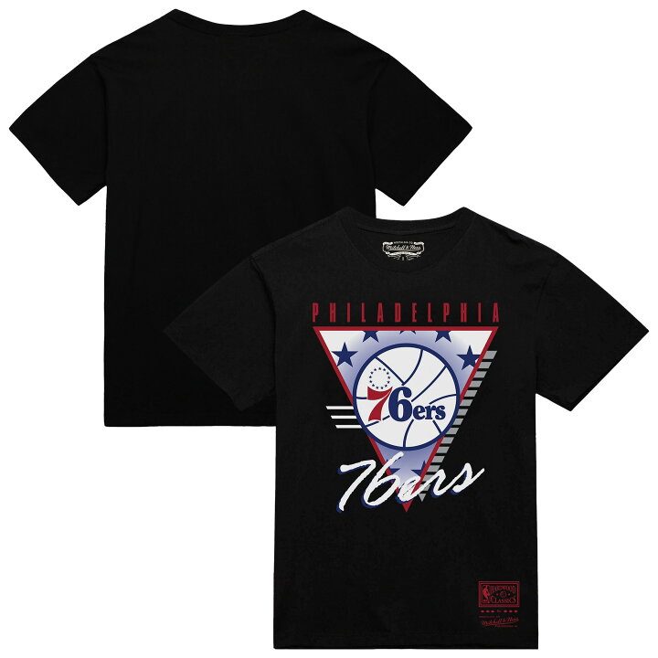 楽天市場】【公式グッズ】NBA 76ers Tシャツ Mitchell & Ness 