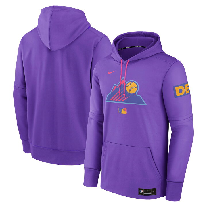 楽天市場】【公式グッズ】MLB ロッキーズ プルオーバーパーカー Nike 