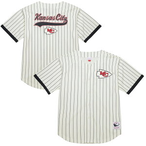 �y�����O�b�Y�zNFL �`�[�t�X �V���c Mitchell & Ness/�~�b�`�F�����l�X �����Y �N���[�� (NFL FINAL SECONDS STRIPED MESH BF VINTAGE LOGO)