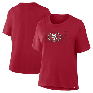 yObYzNFL 49ers TVc Fanatics/t@ieBNX fB[X XJ[bg (NFL Womens Line Em Up SST - R)