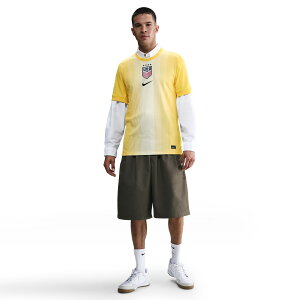 �y�����O�b�Y�zNATIONAL TEAM �A�����J���q��\ ���j�t�H�[�� Nike/�i�C�L �����Y �C�G���[ (NIK SU25 Men's Goalkeeper Stadium Jersey)