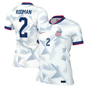 �y�����O�b�Y�zNATIONAL TEAM �A�����J���q��\ �g���j�e�B�E���b�h�}�� ���j�t�H�[�� Nike/�i�C�L ���f�B�[�X �z���C�g (NIK SU25/26 Women's Replica Jersey - Player)