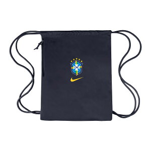 【公式グッズ】NATIONAL TEAM ブラジル代表 ナップサック Nike/ナイキ メンズ ブラック (BCS SU25 Heritage Gymsack)