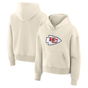 �y�����O�b�Y�zNFL �`�[�t�X �v���I�[�o�[�p�[�J�[ Fanatics/�t�@�i�e�B�N�X ���f�B�[�X �N���[�� (NFL Womens Dove Legacy Fleece POH - R)