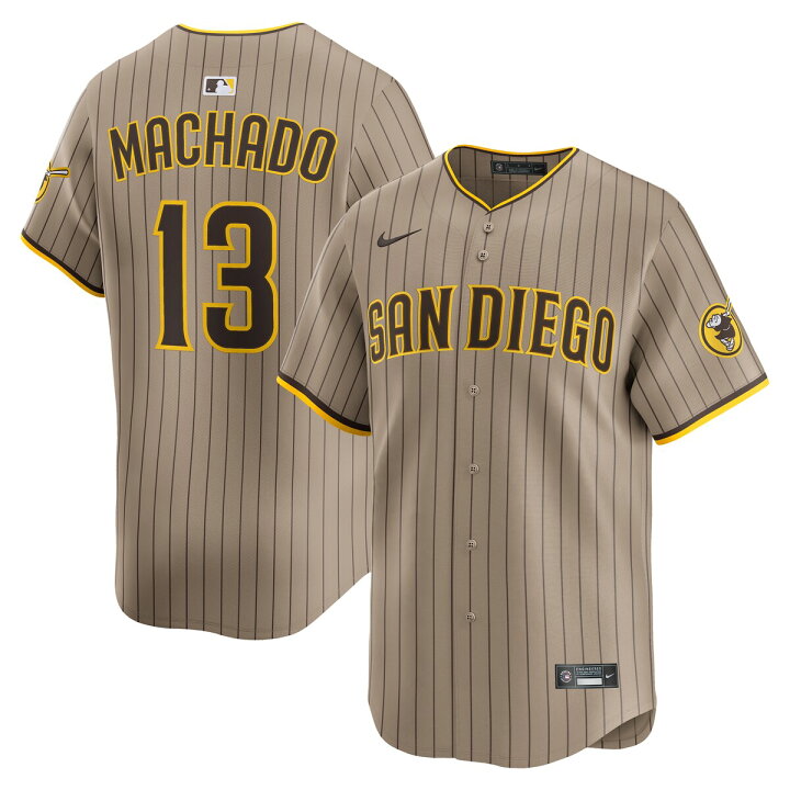 楽天市場】【公式グッズ】MLB パドレス マニー・マチャド ユニフォーム 