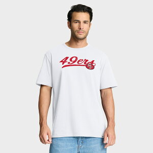 �y�����O�b�Y�zNFL 49ers T�V���c Fanatics/�t�@�i�e�B�N�X �����Y �z���C�g (FANATICS FLUID MOTION LEGACY COTTON SS TEE)