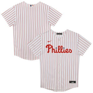 【公式グッズ】MLB フィリーズ ホーム ユニフォーム (レプリカ) Nike/ナイキ トドラー・幼児サイズ ホワイト (SP25 Juvenile Replica Jersey - Team Front)