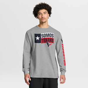 �y�����O�b�Y�zNFL �e�L�T���Y ���� T�V���c Fanatics/�t�@�i�e�B�N�X �����Y �w�U�[�O���C (FANATICS HOMETOWN SLEEVE SWEEP LEGACY COTTON LS)