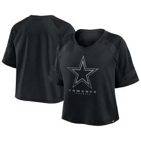 【公式グッズ】NFL カウボーイズ Tシャツ Fanatics/ファナティクス レディース ブラック (NFL Womens Blackout Fashion Jersey)