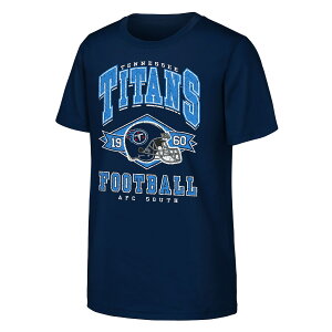 �y�����O�b�Y�zNFL �^�C�^���Y T�V���c Outerstuff �L�b�Y�T�C�Y �l�C�r�[ (NFL Youth Kick Off SST - R)