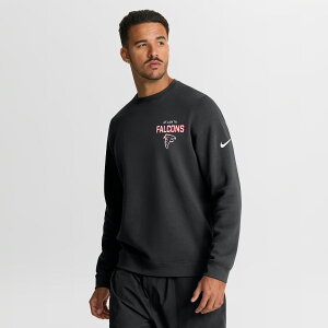 �y�����O�b�Y�zNFL �t�@���R���Y �t���[�X �g���[�i�[ Nike/�i�C�L �����Y �u���b�N (25 Men's Nike Primetime Club Crew Fleece)