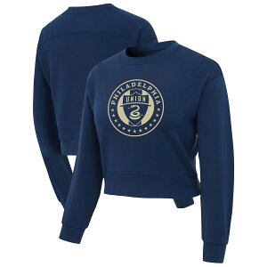 �y�����O�b�Y�zMLS ���j�I�� ���� T�V���c Concepts Sport ���f�B�[�X �l�C�r�[ (COL F25 Women's Darby Knit LS Crop Top)