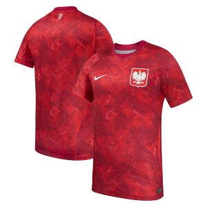 Men's Nike Red Poland National Team 2026 Away Stadium Replica Jersey
