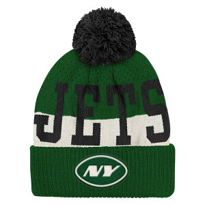 �y�����O�b�Y�zNFL �W�F�b�c �j�b�g�X Outerstuff �L�b�Y�T�C�Y �O���[�� (NFL Youth Modern Fan Cuffed Pom Knit)