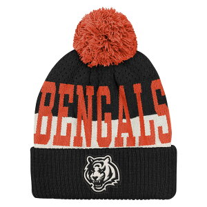 �y�����O�b�Y�zNFL �x���K���Y �j�b�g�X Outerstuff �L�b�Y�T�C�Y �u���b�N (NFL Youth Modern Fan Cuffed Pom Knit)