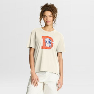 �y�����O�b�Y�zNFL �u�����R�X T�V���c Fanatics/�t�@�i�e�B�N�X ���f�B�[�X �N���[�� (NFL Womens Dove Legacy Cotton SST - R)