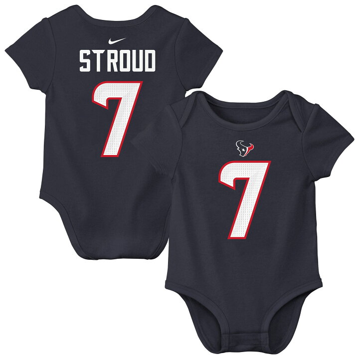楽天市場】【公式グッズ】NFL テキサンズ C.J. ストラウド ロンパース 