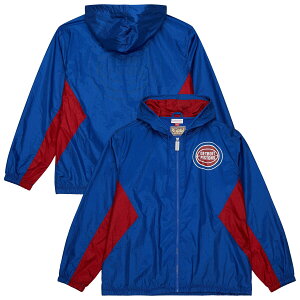 �y�����O�b�Y�zNBA �s�X�g���Y �W���P�b�g Mitchell & Ness/�~�b�`�F�����l�X �����Y �u���[ (FA25 Mens MNC HWC Playmaker Collection Vintage Windbreaker Hooded Jacket)