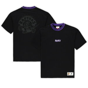 �y�����O�b�Y�zNBA ���v�^�[�Y T�V���c Mitchell & Ness/�~�b�`�F�����l�X �����Y �u���b�N (FA25 Mens MNC HWC Playmaker Vintage Premium SS Tee)