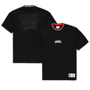 �y�����O�b�Y�zNBA �O���Y���[�Y T�V���c Mitchell & Ness/�~�b�`�F�����l�X �����Y �u���b�N (FA25 Mens MNC HWC Playmaker Vintage Premium SS Tee)