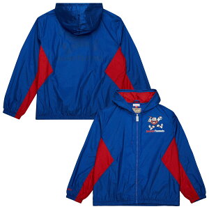 �y�����O�b�Y�zNBA �i�Q�b�c �W���P�b�g Mitchell & Ness/�~�b�`�F�����l�X �����Y �u���[ (FA25 Mens MNC HWC Playmaker Collection Vintage Windbreaker Hooded Jacket)
