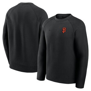 �y�����O�b�Y�zMLB �W���C�A���c �t���[�X �g���[�i�[ Nike/�i�C�L �����Y �u���b�N (Men's Nike Tech Fleece Crew)