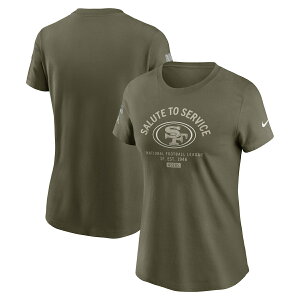 yObYzNFL 49ers TVc Nike/iCL fB[X I[u (25 Women's Nike Salute to Service Sideline Cotton SST)