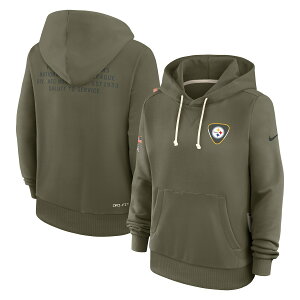 yObYzNFL XeB[[Y p[J[ Nike/iCL fB[X I[u (25 Women's Nike Salute to Service Sideline Dri-Fit Hoodie)