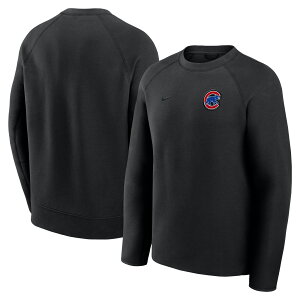 �y�����O�b�Y�zMLB �J�u�X �t���[�X �g���[�i�[ Nike/�i�C�L �����Y �u���b�N (Men's Nike Tech Fleece Crew)