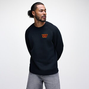 �y�����O�b�Y�zNFL �R�}���_�[�Y �t���[�X �g���[�i�[ Nike/�i�C�L �����Y �u���b�N (Men's Nike Tech Fleece Crew)