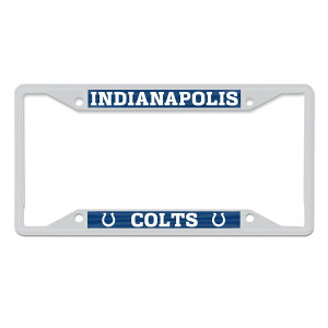 �y�����O�b�Y�zNFL �R���c �J�[�p�i �i���o�[�t���[�� WinCraft �z���C�g (Colored Metal License Plate Frame -S/S CORE)