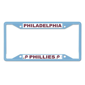 �y�����O�b�Y�zMLB �t�B���[�Y �J�[�p�i �i���o�[�t���[�� WinCraft �u���[ (Colored Metal License Plate Frame -S/S CORE)