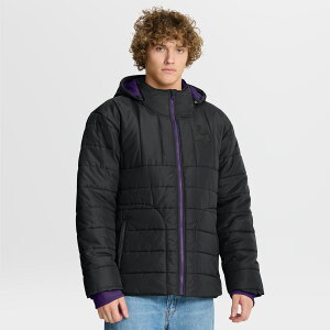 �y�����O�b�Y�zNFL �o�C�L���O�X �W���P�b�g Fanatics/�t�@�i�e�B�N�X �����Y �u���b�N (Level Up Men's FZ Hooded Jacket)
