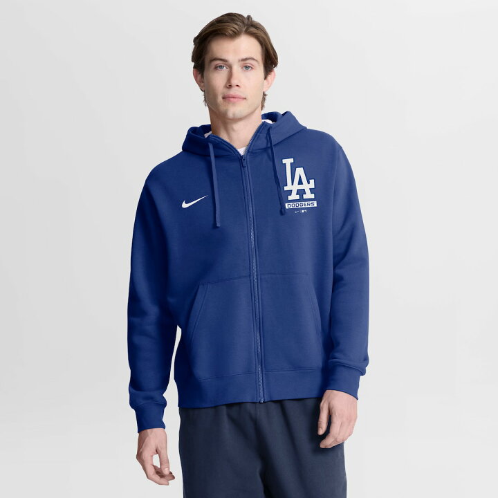 楽天市場】【公式グッズ】MLB ドジャース ジップアップ パーカー Nike 