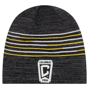 �y�����O�b�Y�zMLS �R�����o�X�E�N���[ �j�b�g�X New Era/�j���[�G�� �����Y �u���b�N (New Era Mens 2026 MLS Kick Off Knit Beanie)