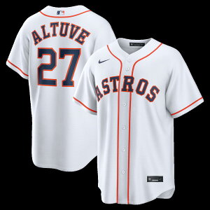 �y�����O�b�Y�zMLB �A�X�g���Y �z�Z�E�A���g�D�[�x �z�[�� ���j�t�H�[�� �i���v���J�j Nike/�i�C�L �����Y �z���C�g (Nike 2026 Men's Replica RP26 Core Jersey - Starter Player)