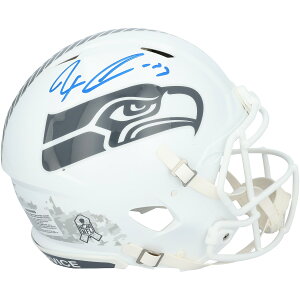 Jaxon Smith-Njigba Seattle Seahawks Autographed Riddell 2024 Salute To Service Speed Authentic Helmet