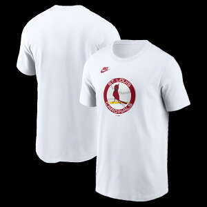 �y�����O�b�Y�zMLB �J�[�W�i���X T�V���c Nike/�i�C�L �����Y �z���C�g (Men's Nike Cooperstown Team Logo Cotton Tee)