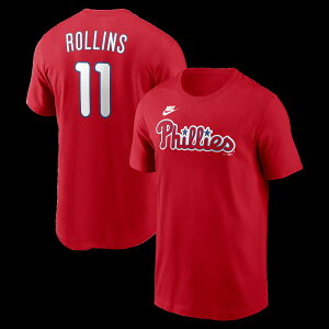 �y�����O�b�Y�zMLB �t�B���[�Y �W�~�[�E�������Y �l�[��&�i���o�[ T�V���c Nike/�i�C�L �����Y ���b�h (Nike Men's Cooperstown N&N Tee - 2026)