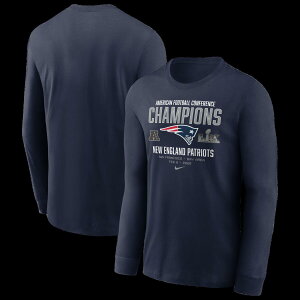 �y�����O�b�Y�zNFL �y�C�g���I�b�c ���� T�V���c Nike/�i�C�L �����Y �l�C�r�[ (26 Mens Conference Champions- Team Nation LS Cotton Tee)