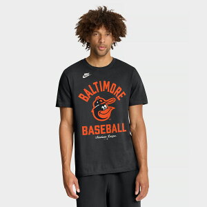 Men's Nike Black Baltimore Orioles Cooperstown Collection T-Shirt