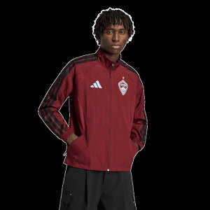 �y�����O�b�Y�zMLS �R�����h�E���s�b�Y �W���P�b�g Adidas/�A�f�B�_�X �����Y �o�[�K���f�B (ADI Men's S26 Anthem Jacket)