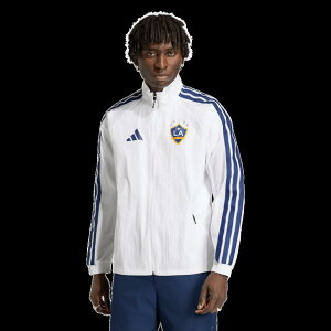 �y�����O�b�Y�zMLS LA�M�����N�V�[ �W���P�b�g Adidas/�A�f�B�_�X �����Y �z���C�g (ADI Men's S26 Anthem Jacket)