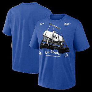 Men's Nike Royal Los Angeles Dodgers 9x Champions of the World Local Max90 T-Shirt