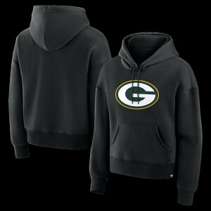 �y�����O�b�Y�zNFL �p�b�J�[�Y �p�[�J�[ Fanatics/�t�@�i�e�B�N�X ���f�B�[�X �u���b�N (NFL Womens Fanatics Essential Logo Legacy POH - R)