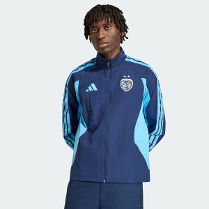 �y�����O�b�Y�zMLS �J���U�X�V�e�B �W���P�b�g Adidas/�A�f�B�_�X �����Y �l�C�r�[ (ADI Men's S26 Anthem Jacket)