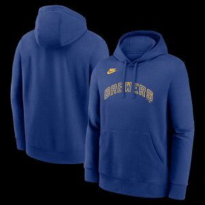 �y�����O�b�Y�zMLB �u�����[�Y �p�[�J�[ Nike/�i�C�L �����Y ���C�����u���[ (Men's Nike MLB Cooperstown Wordmark Club Hood)